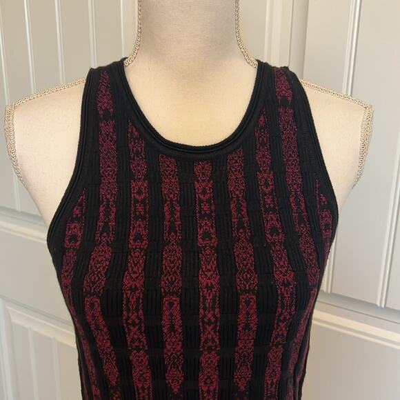 NWT $$150 White House Black Market Sleeveless Python Snake Sweater Dress M Sexy - Picture 6 of 16